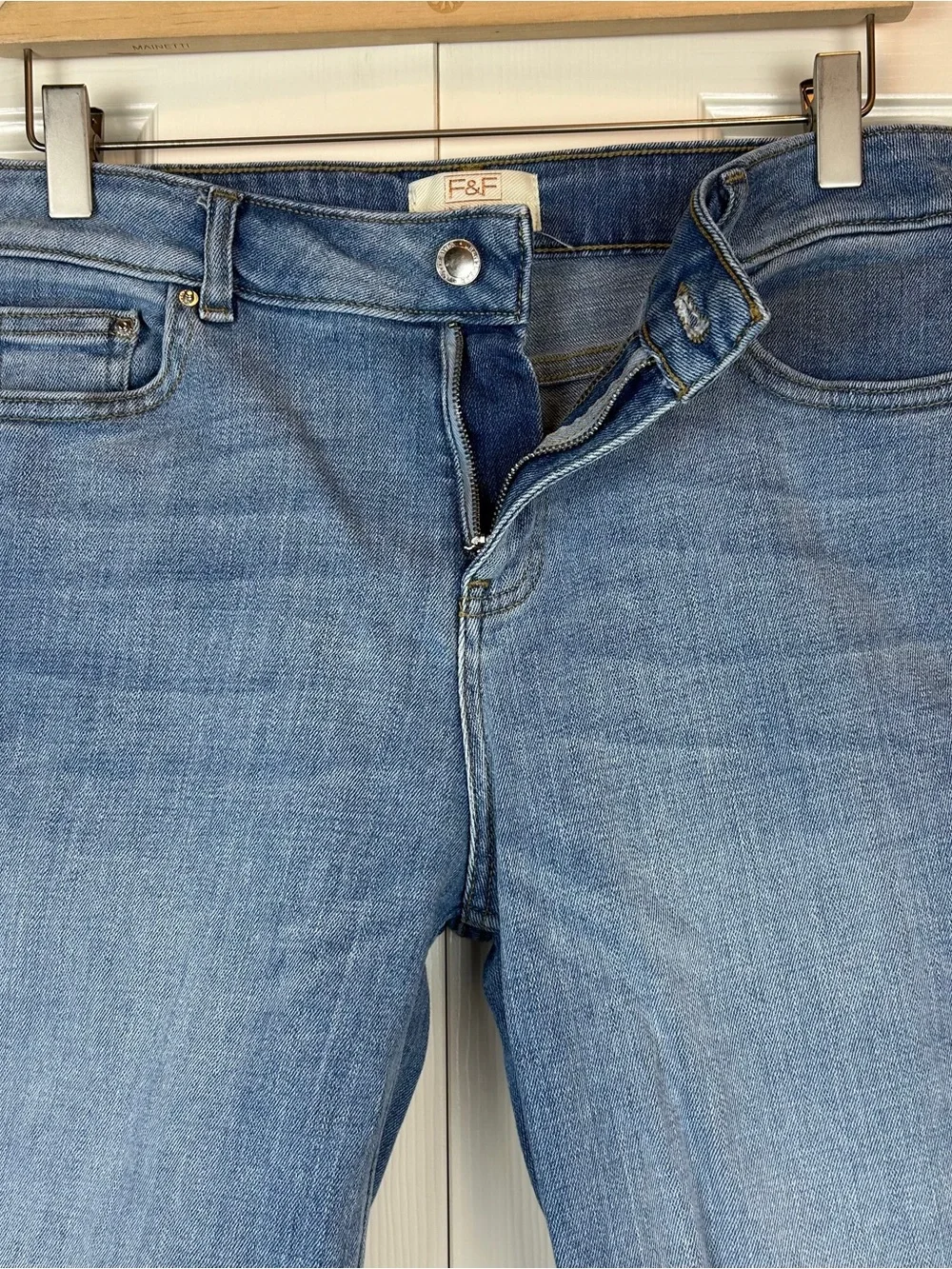 F&F Blue Denim Bermuda Jean Shorts